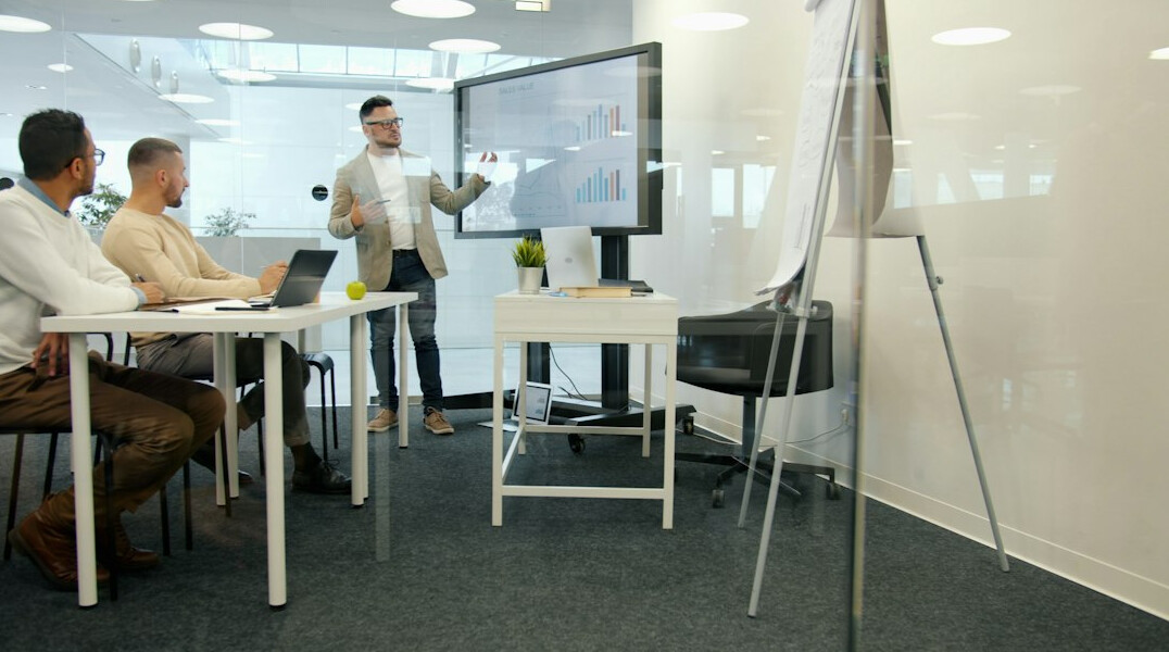 business training session
