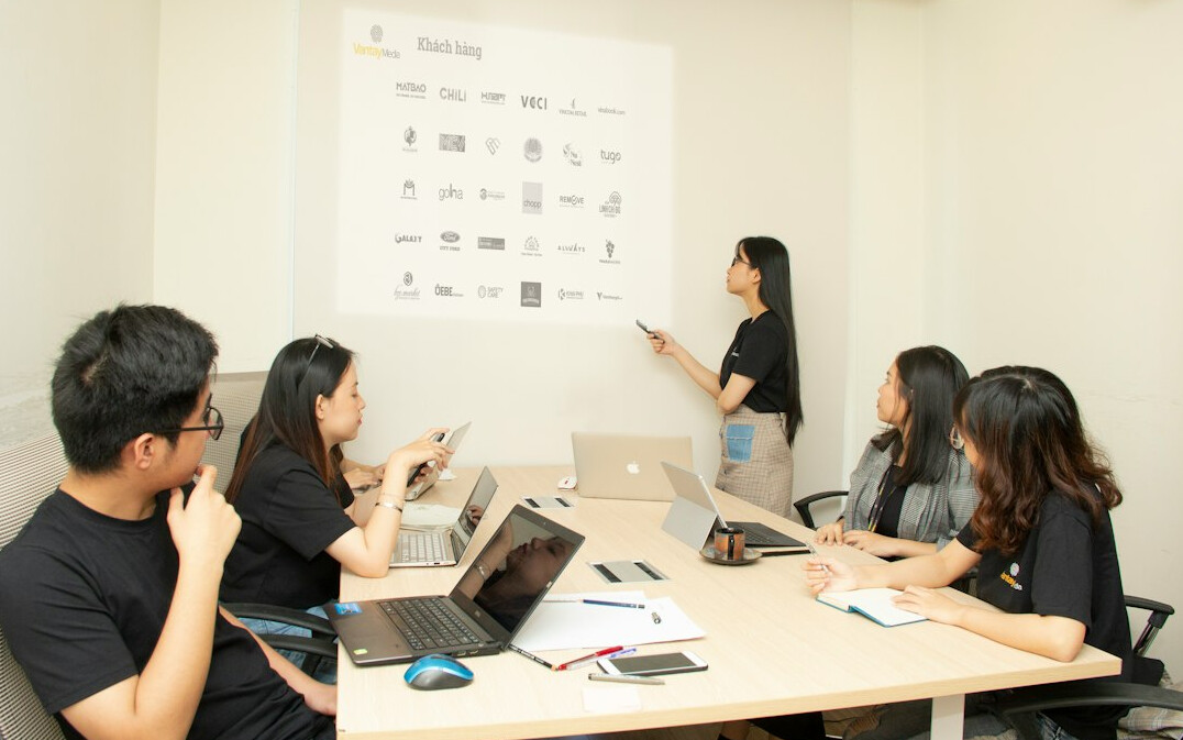 business team training session