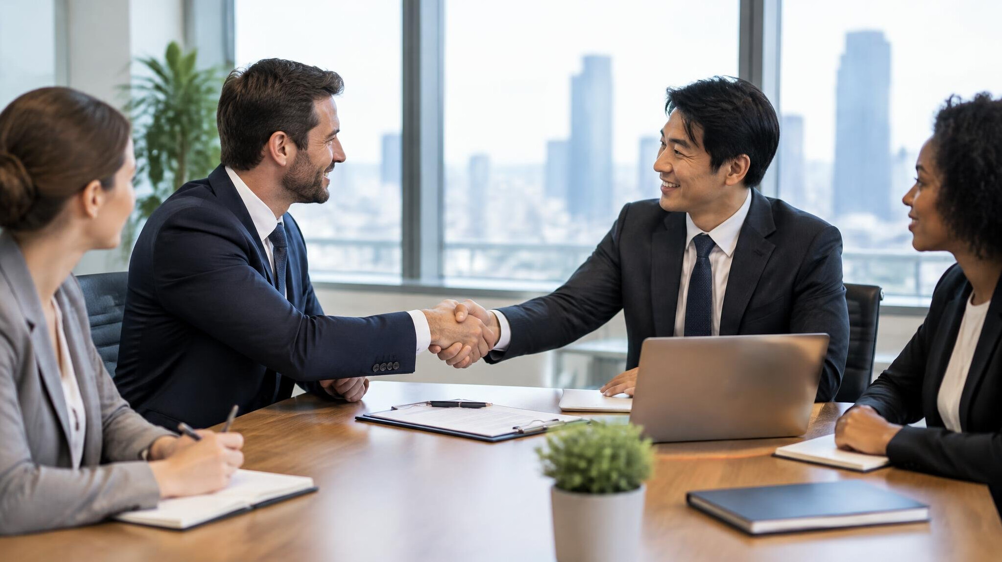 business negotiation meeting