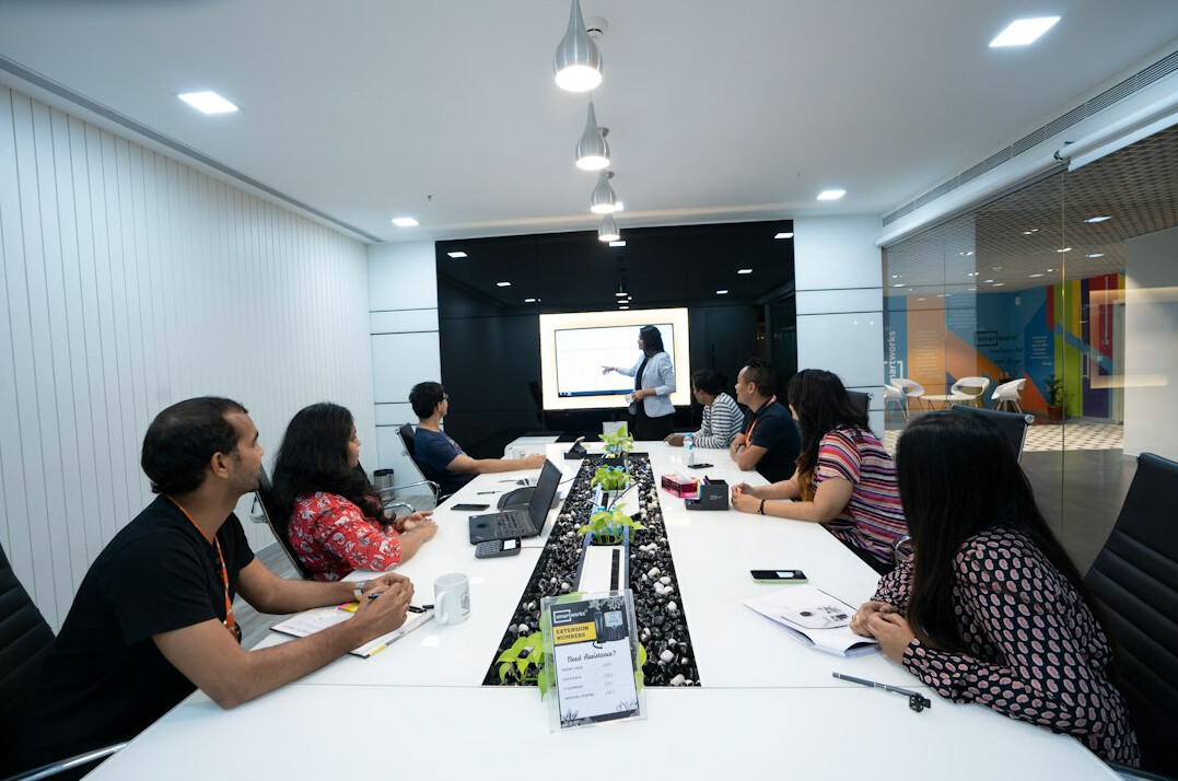 business training session